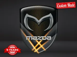 Mazda Decalcomanie Vetri Auto su Misura Universali Design